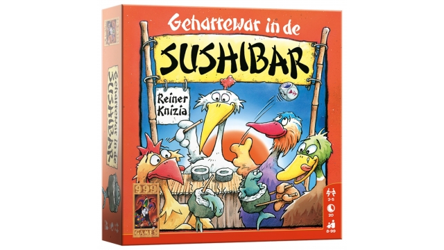 999 Games Geharrewar in de Sushibar