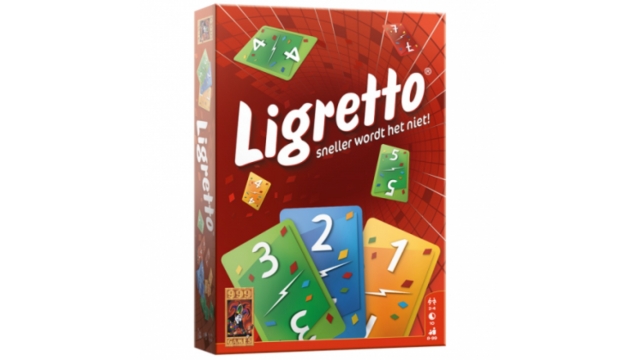 999 Games Spel Ligretto Rood