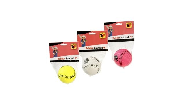 Honkbal 9" Rubber