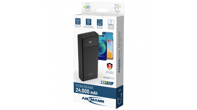 Ansmann Ansm.powerbank Usb-c 24.000mah