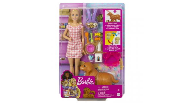 Barbie Pop + Hond met Puppies