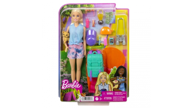 Barbie Camping Pop Malibu + Accessoires