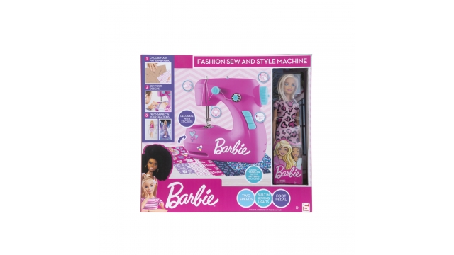 Barbie Naaimachine met Pop