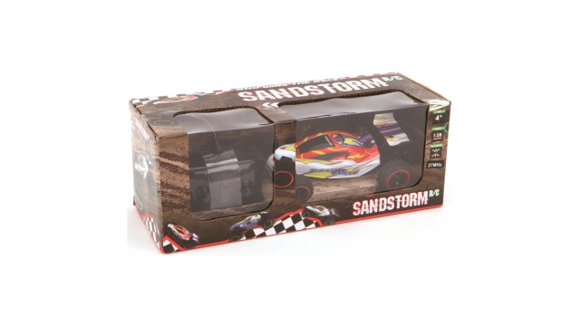 Sandstorm 2-Kanaals 4-Wheel Drive RC Buggy 1:18