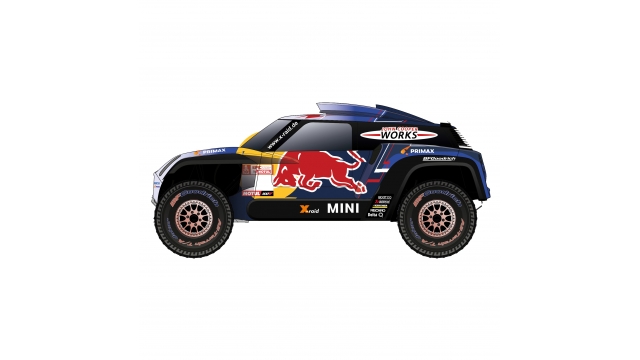 RC Mini John Cooper Works Red Bull Buggy 1:16