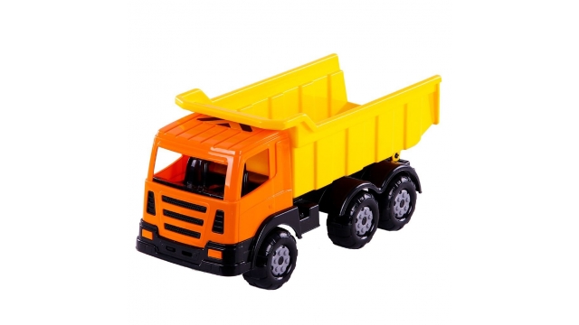 Kiepwagen 41.5 cm Geel/Oranje