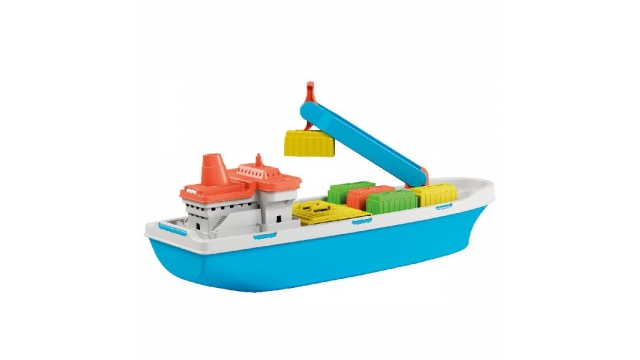 Container Vrachtschip 40cm + Accessoires