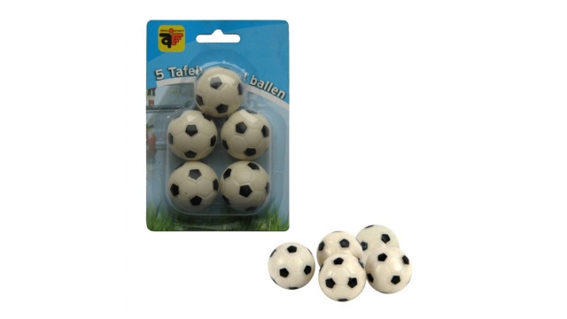 Tafelvoetbal Ballen 5 Stuks