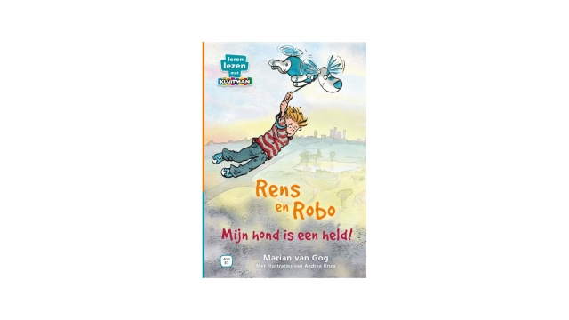 Boek AVI E3 Leren Lezen met Kluitman Rens en Robo Mijn Hond Is Een Held