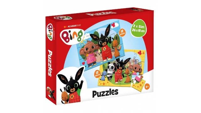 Bing Puzzels 2x12 Stukjes