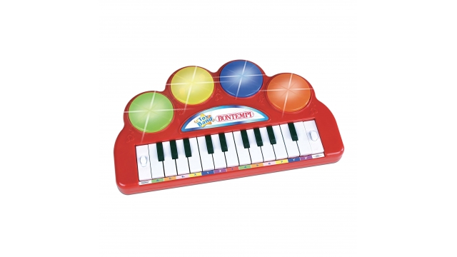 Bontempi Magic Light Keyboard 22 Toetsen + 4 Drumpads