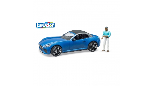 Bruder 03481 Roadster met Chauffeur 1:16