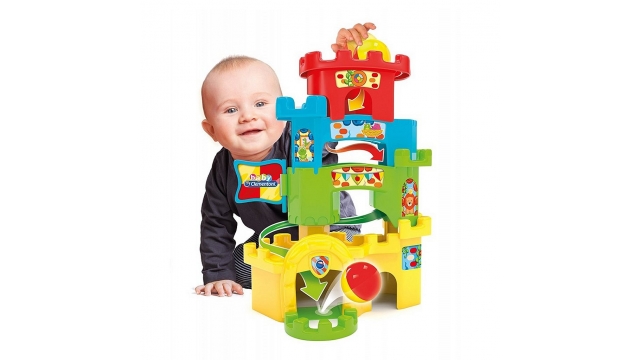 Clementoni Baby Stapeltoren Kasteel met Ballenbaan + Bal