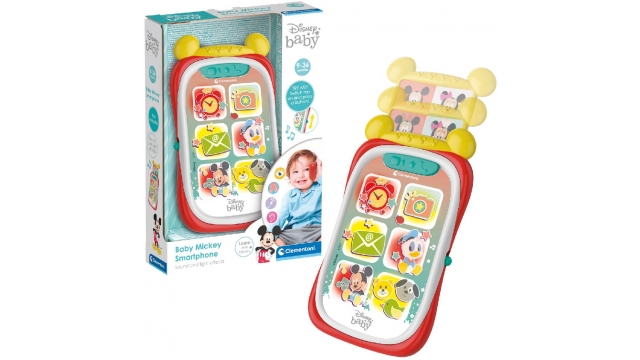 Clementoni Baby Disney Mickey Smartphone + Licht en Geluid