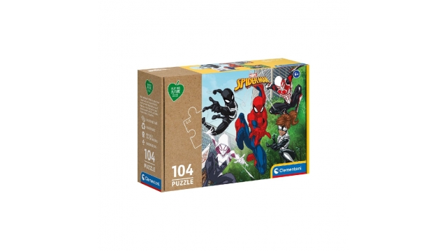 Clementoni Puzzel Spiderman 104 Stukjes