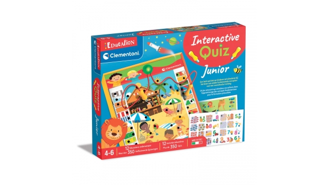 Clementoni Interactieve Quiz Junior 4-6 Jaar + Licht