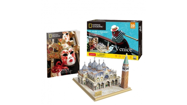 Cubic Fun National Geographic 3D Puzzel St. Marks Square 107 Stukjes