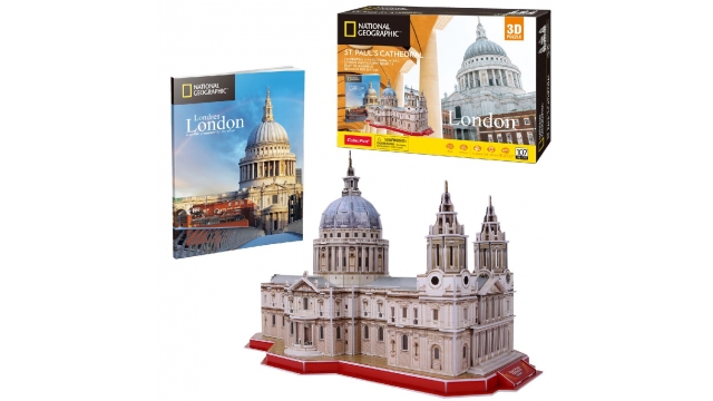 Cubic Fun National Geographic 3D Puzzel St. Pauls Cathedral 107 Stukjes