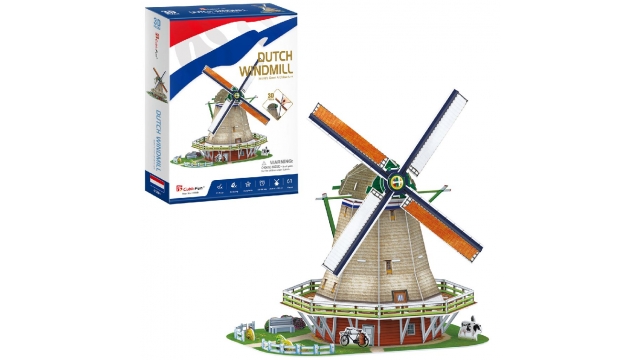 Cubic Fun 3D Puzzel Hollandse Windmolen 61 Stukjes