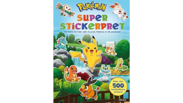 Deltas Pokémon Super Stickerpret