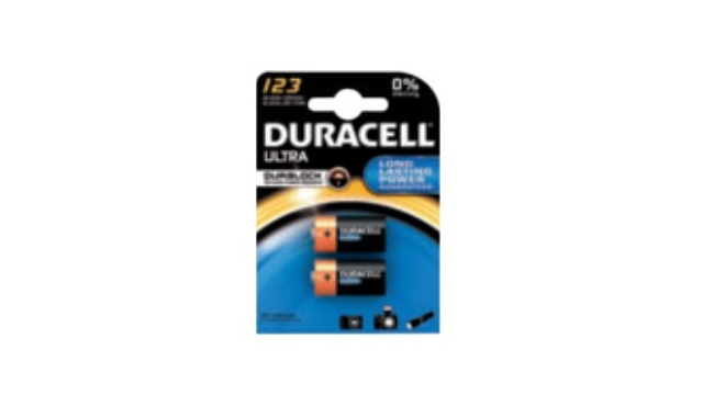 Duracell Batterijen 123 Ultra Lithium 3V 2 Stuks