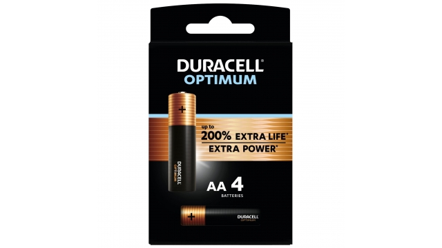 Duracell Alka Optimum Aa X4