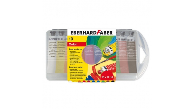 Eberhard Faber EF-575510 Plakkaatverf 10x12 ml Tubes