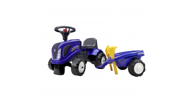 Falk New Holland Looptractor Set Blauw