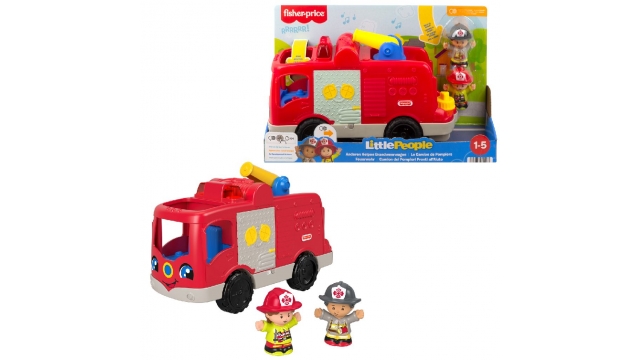 Fisher Price Little People Brandweerauto