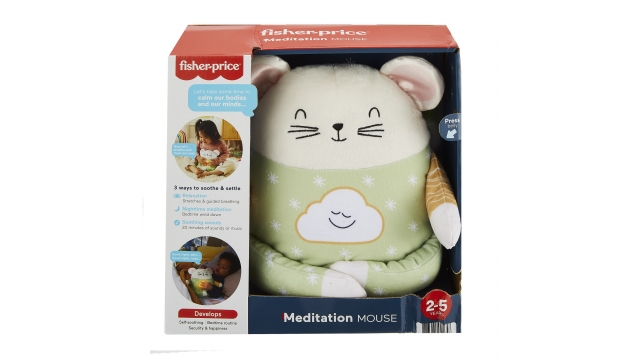 Fisher Price Meditatie Knuffel Muis + Licht en Geluid