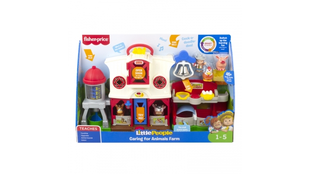 Fisher Price Little People Dierenverzorgingsboerderij + Geluid