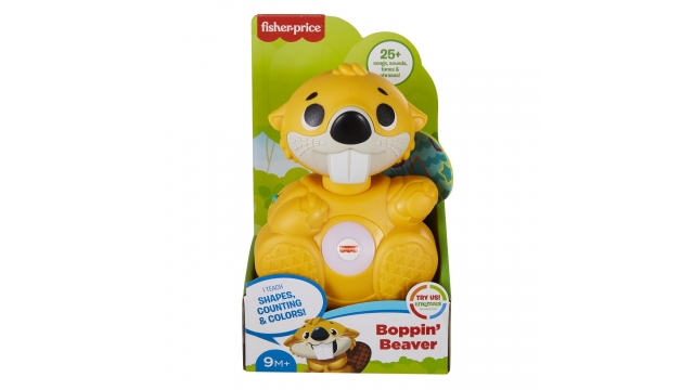 Fisher Price Linkimals Boppin Beaver + Licht en Geluid