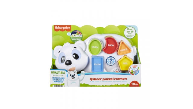 Fisher Price Linkimals IJsbeer Puzzelvormen + Licht en Geluid