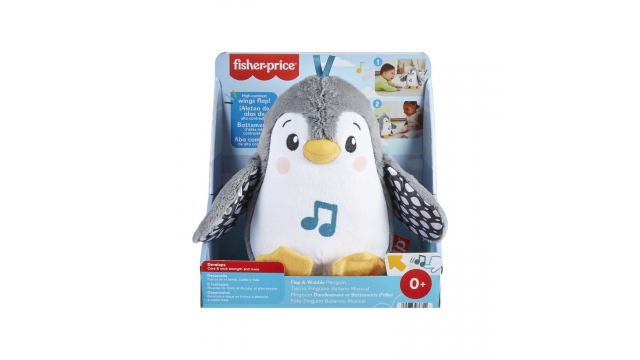 Fisher Price Flap and Wobble Pinguïn + Geluid