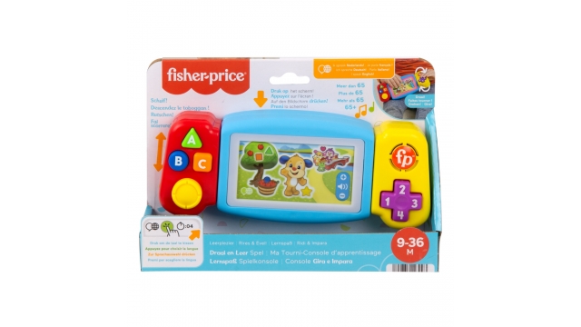 Fisher Price Leerplezier Draai en Leer Spel + Licht en Geluid