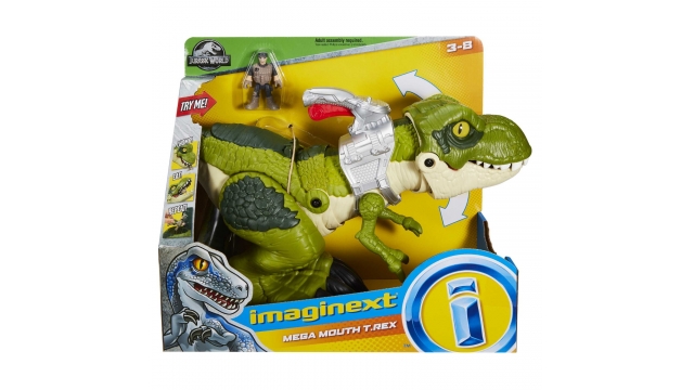 Fisher Price Imaginext Jurassic World Megamouth T-Rex