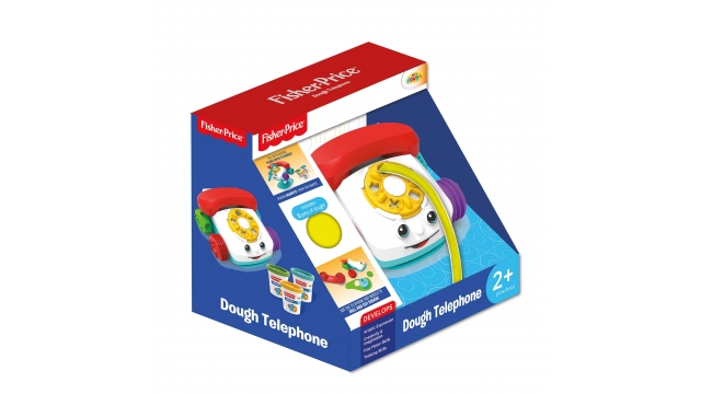 Fisher Price Klei Telefoon met 3 Portjes Klei