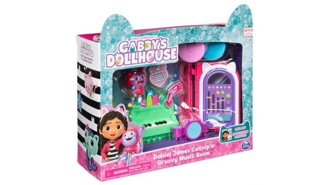 Gabby's Dollhouse Daniel James Catnips Muziekkamer