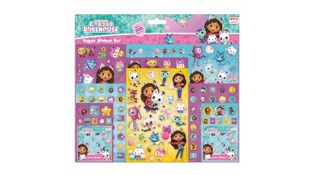 Gabby's Dollhouse Super Sticker Set