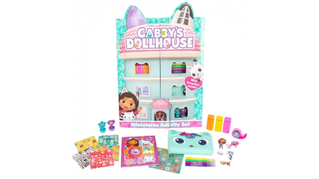 Gabby's Dollhouse Miniatures Activity Set