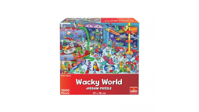 Goliath Wacky World Puzzel Outerspace 1000 Stukjes