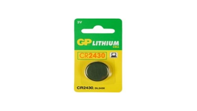 GP Batteries Knoopcel CR2430 Lituim 3V