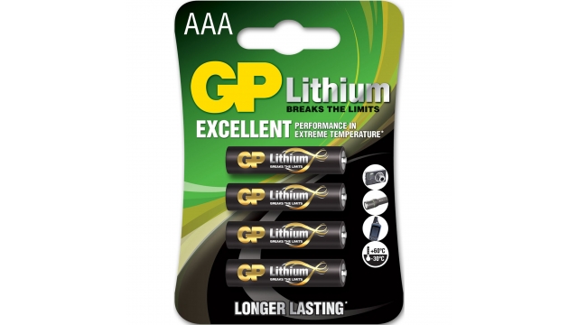 GP Batteries Gp Batterij Primary Lithium Aaa A4