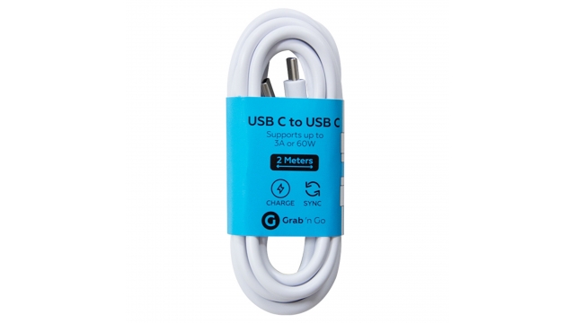 GrabNGo Gng Laadk. Usb-c>usb-c 2m Wit