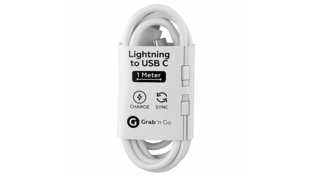 GrabNGo Gng Laadk.usb-c>lightn.1m Wit