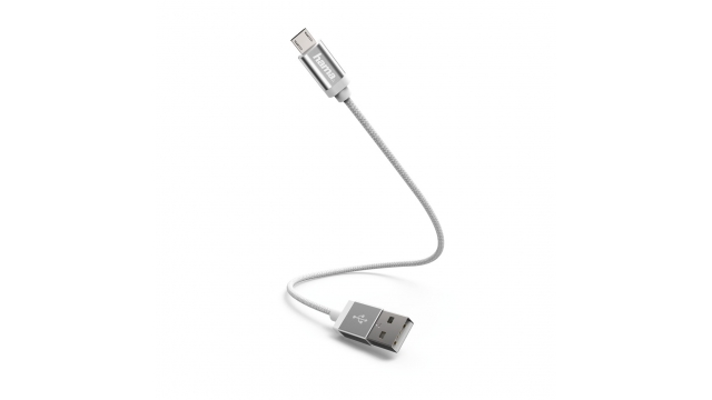 Hama Oplaad-/sync-kabel Micro-USB 0,2 M Wit