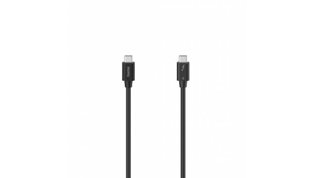 Hama Thunderbolt-4-kabel USB-C 40 Gbit/s 5 A 100 W Ultra-HD 5K 0,80 M