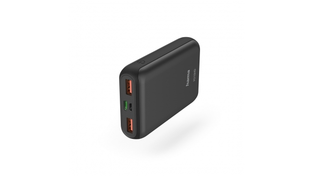 Hama Power Pack PD10-HD 10000mAh 2x USB-A 1x USB-C Voor Snelladen Antr.