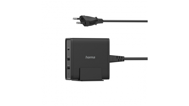 Hama Universeel USB-C-oplaadstation 3 Poorten Power Delivery (PD) 5-20V/65W