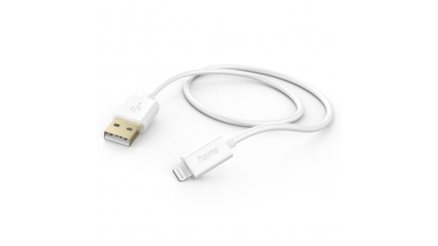 Hama Oplaadkabel USB-A - Lightning 1,5 M Wit